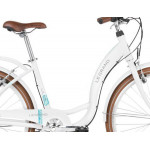 Mestský retro bicykel Kross 26'' Le Grand Lille 6-prevodový Hliníkový 15" Biely